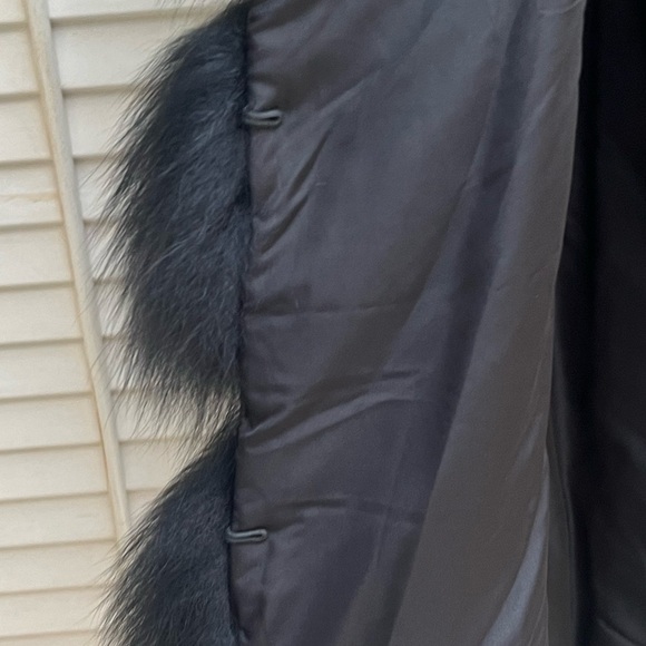 Alberto Makali - Genuine Fur Vest / Waistcoat - Black - Small - NWOT - REAL FUR - Picture 9 of 16